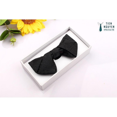 Nơ chú rể, MC, ca sỹ cao cấp Full box xếp chéo mới.