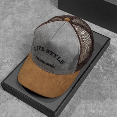 Combo 2 nón kết, mũ lưỡi trai Life style vải kaki phối lưới form chuẩn siêu đẹp (Ảnh thật)