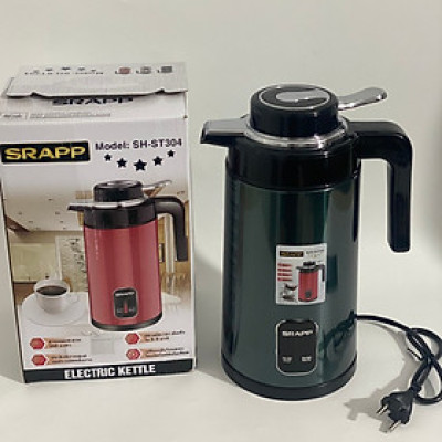 Ấm Siêu Tốc Giữ Nhiệt SRAPP SH-ST304 3L - Màu Ngẫu Nhiên - Hàng Chính Hãng