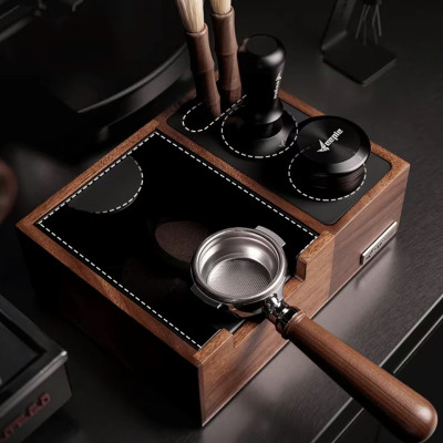 Feepie bàn đế nén cà phê đa năng gỗ óc chó Nam Mỹ