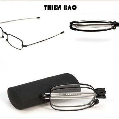 Kính lão thị, viễn thị, kính đọc sách Nam nữ bỏ túi siêu gọn KVN44, tròng Nhật chuẩn độ sáng và rõ cao cấp loại I