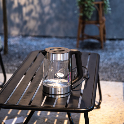 Ấm đun siêu tốc Thủy tinh Mitomo ST-220 dung tích 1.8L Hàng chính hãng