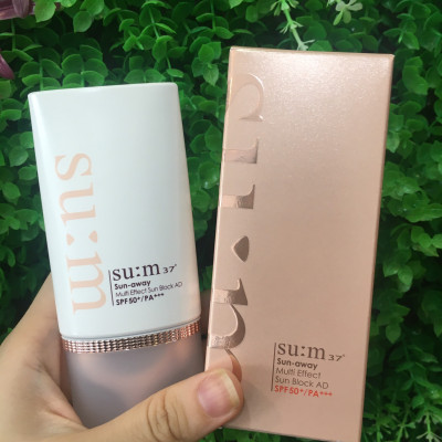 Kem chống nắng kiêm kem lót dưỡng trắng Su:m37 Sun-away Multi Effect Sunblock AD SPF50+ PA+++ 50ml