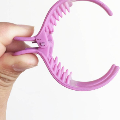 Combo 2 Kẹp tóc nữ càng cua 3 răng màu sắc (màu ngẫu nhiên)