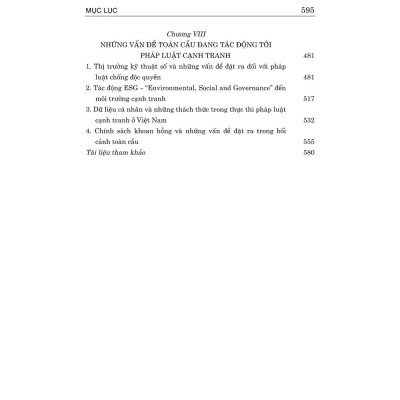 Luật cạnh tranh Việt Nam trong bối cảnh toàn cầu - bản in 2024