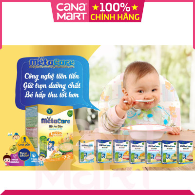 Bột ăn dặm tốt cho bé Nutricare Metacare Bò Đậu hà lan Ngô ngọt & Olive (200g)