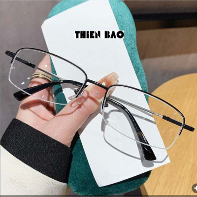 Kính lão thị, viễn thị càng hợp kim titan siêu dẻo xẻ cước KVM367 loại I sáng rõ chuẩn độ, đeo rất êm ái