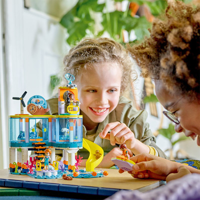 Đồ Chơi Lắp Ráp Trung Tâm Cứu Hộ Sinh Vật Biển Lego Friends 41736 (376 chi tiết)