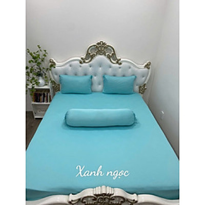 Bộ chăn Drap gối Thun Hàn Quốc Mát Lạnh { 4 món gồm ; ga và 3 áo gối  / 5 món gồm chăn, ga và 3 áo gối } đủ size.