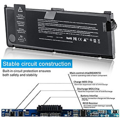 Pin Tương Thích Cho Macbook Pro 17 Inch A1297 ( 2011 ) TEEEMO PC Hàng Nhập Khẩu New Seal