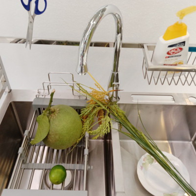 Kệ chén đa năng bồn rửa Kibath