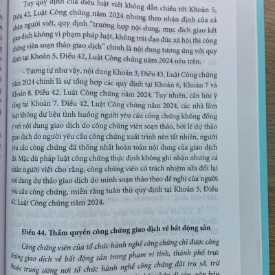 Bình luận Luật Công chứng năm 2024