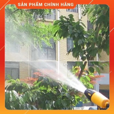 Bộ dây vòi xịt nước ️ , tăng áp 3 lần, loại 7m, 10m 206319 cút sập,nối nhựa v + túi đựng bút