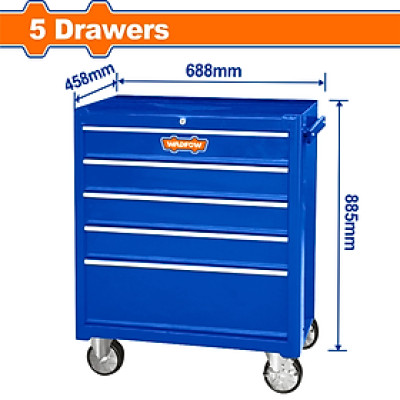 TỦ ĐỰNG DỤNG CỤ 5 NGĂN KÉO 688X458X735M
M WCS2A05 WADFOW - HÀNG CHÍNH HÃNG