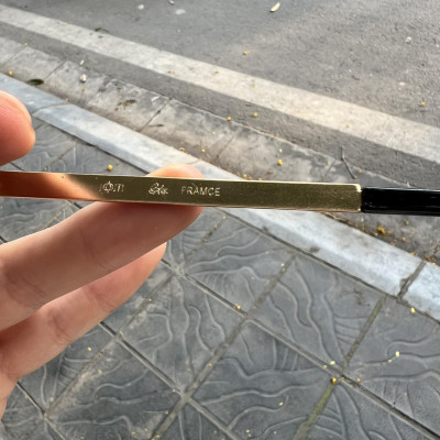 Kính Râm Solex Mắt Thủy Tinh Gọng Titanium Cao Cấp (Màu Xanh)