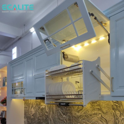 Kệ Chén Di Động Tủ Trên Ecalite EL-BL900W - Tủ Ngang 90cm - Inox 304 Cao Cấp - Hàng Chính Hãng