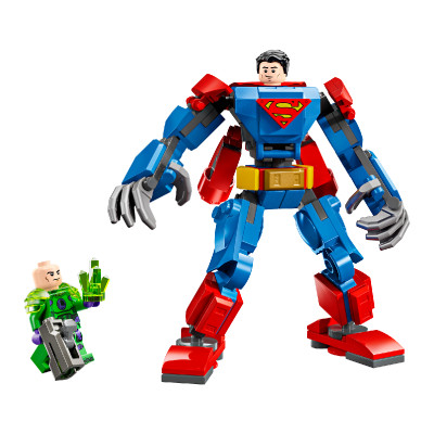 LEGO SUPERHEROES 76302Đồ Chơi Lắp Ráp Robot Siêu Nhân Đại Chiến Lex Luthor (120 chi tiết)