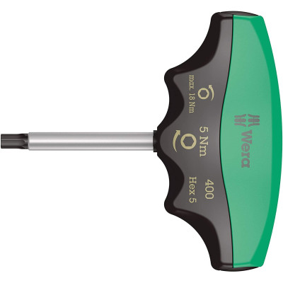 Tay vặn lực lục giác 5mm cố định lực 5Nm, 400 Hex Torque-indicator mã 05005081001