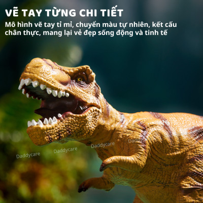 Mô hình khủng long mini cao su mềm Mideer Queen sized Simulated Dinosaur, jurassic world  T-rex spinosaurus