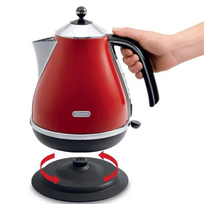 [Hàng chính hãng] Ấm đun nước siêu tốc DeLonghi Icona KBO2001 (B/ R)