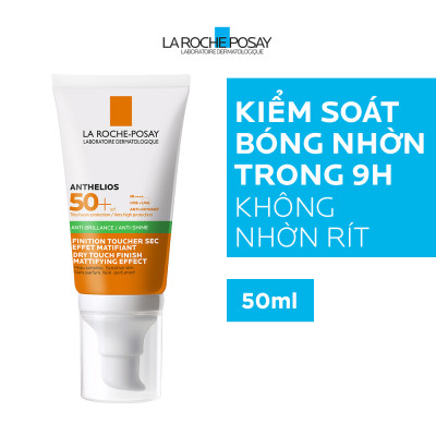 Bộ sản phẩm chống nắng toàn diện và làm sạch La Roche-Posay Anthelios Dry Touch 