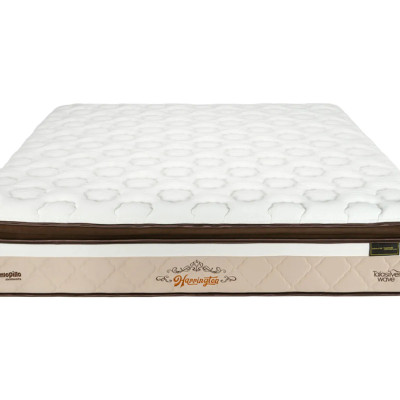 Nệm Lò Xo Túi Độc Lập Dunlopillo Harrington Sang Trọng Đẳng Cấp, Kháng Khuẩn Nấm Mốc - Độ cao 35cm