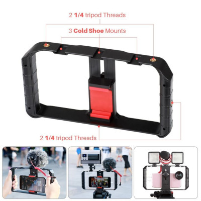 Tay Cầm Chống Rung Cho Điện Thoại Ulanzi U-Rig Pro - Hàng Chính Hãng