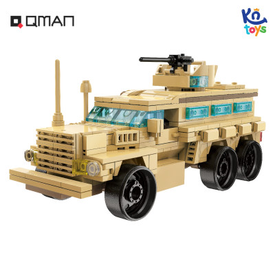 Đồ Chơi Xếp Hình, Lắp Ráp Qman 42202 - Xe bọc thép (487 mảnh ghép)