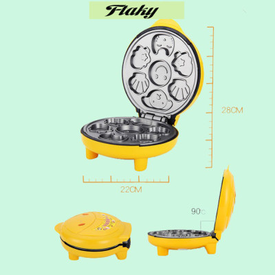 Máy làm bánh  Freeship  tặng đầu chuyển 3 chấu thành 2 chấu, Máy nướng bánh ra hình thú dễ thương ngỗ nghĩnh, nhanh chóng và tiện dụng Hàng Chính Hãng