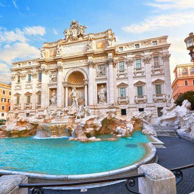 Bộ tranh xếp hình cao cấp 1500 mảnh ghép (60x100cm) – Trevi Fountain, Italy