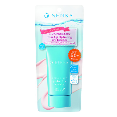 Kem Chống Nắng Nâng Tông Senka Perfect UV Essence SPF50+ PA++++ 50g