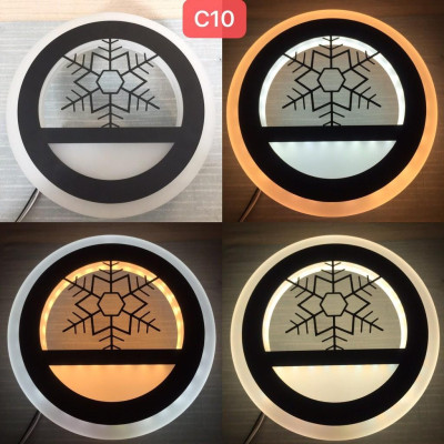 Đèn gắn tường LED trang trí đẹp mắt nhiều họa tiết độc đáo