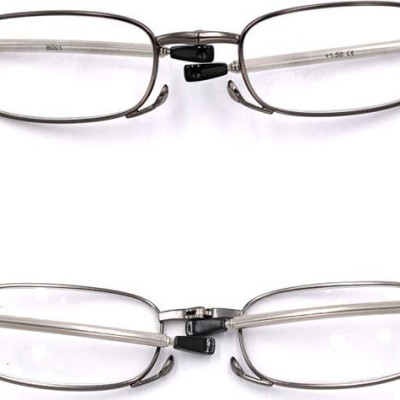 Kính lão gọng xếp 868 màu xám 1 độ_nam