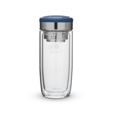 Bình nước thủy tinh Elmich EL-8350T041 EL-8350T052 EL-8350T110, Hàng chính hãng, nhiều dung tích, có đồ lọc trà - JoyMall