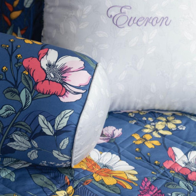 Chăn ga EVERON cotton họa tiết hoa EPC23043 nhiều kích thước