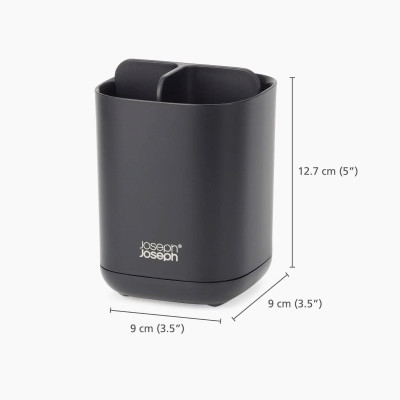 Hộp đựng bàn chải đánh răng Joseph Joseph 70598 EasyStore màu đen Hàng chính hãng