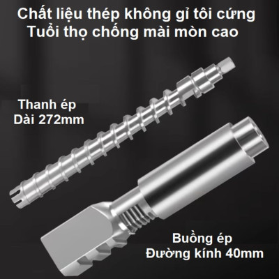Máy ép dầu ăn thực vật thế hệ mới dùng kinh doanh sản xuất thương hiệu Mỹ Septree K39 - Công suất 1350W - Hàng nhập khẩu (Bảo Hành 1 Năm)