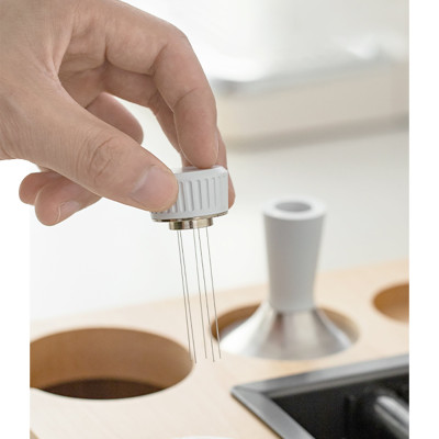 Tamper nén cà phê 2 trong 1 có kim khuấy đảo cà phê 58.3mm CAFE DE KONA