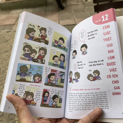 CÙNG CON RÈN NẾP SINH HOẠT – 45 QUY TẮC DÀNH CHO TRẺ EM MẪU GIÁO - Hiroyuki Yokoyama & Hoạ sĩ Miru Akeno – Phạm Thu Hương  dịch -Thái Hà – NXB Công thương