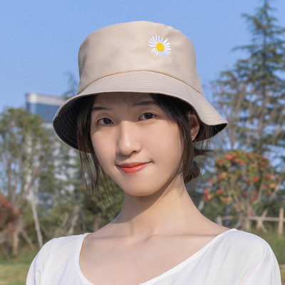 Mũ Vành Nhỏ, Mũ Bucket Hoa Cúc, Mũ Bucket Cụp Phong Cách Swag Siêu Xinh MD07
