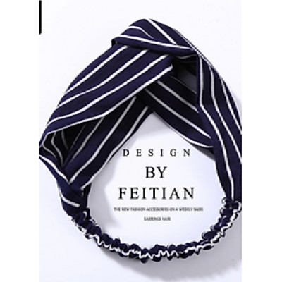 Băng đô thời trang kẻ sọc