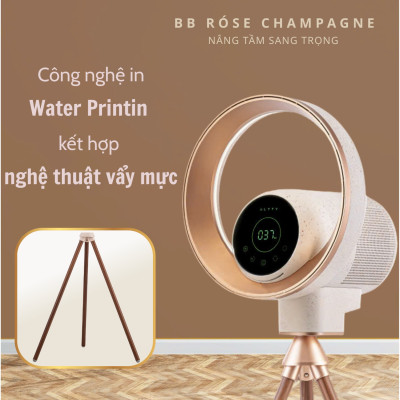 Quạt lọc không khí và khử khuẩn U ULTTY BB Róse Champagne - Hàng chính hãng
