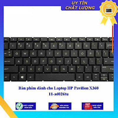 Bàn phím dùng cho Laptop HP Pavilion X360 11-ad026tu - Hàng Nhập Khẩu New Seal