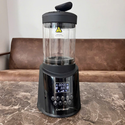 Máy rang hạt cà phê công nghệ gia nhiệt không khí chuyên nghiệp thương hiệu Mỹ Cafemasy SCR-306 - Hàng nhập khẩu