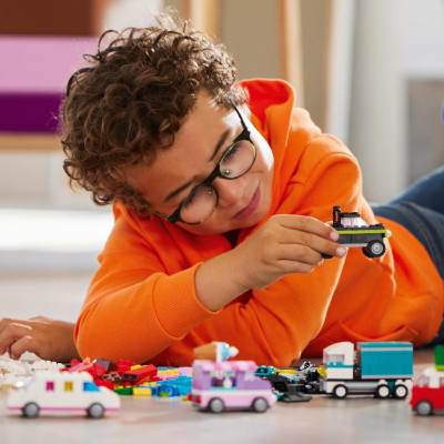 Đồ Chơi Lắp Ráp Bộ Gạch Chi Tiết Chủ Đề Phương Tiện Xe LEGO CLASSIC 11036 (900 chi tiết)