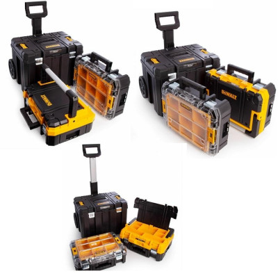 THÙNG ĐỰNG ĐỒ NGHỀ DI ĐỘNG (512X333X708)MM DEWALT DWST83411-1 - HÀNG CHÍNH HÃNG