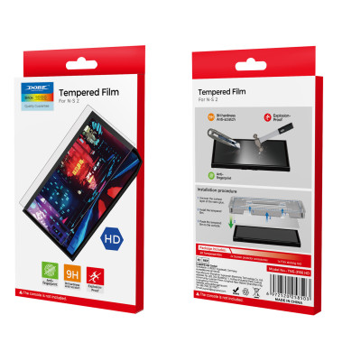 Kính Cường Lực bảo vệ màn hình chống vân tay cho Nintendo Switch 2 - Hàng Chính Hãng