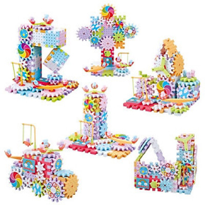 Bộ Đồ Chơi Xếp Hình Lego 135 Chi Tiết  Bánh Răng Có Thể Chuyển Động Cho Bé Tùy Ý Sáng Tạo Theo Ý Thích