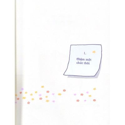 CHẬM MỘT CHÚT THÔI