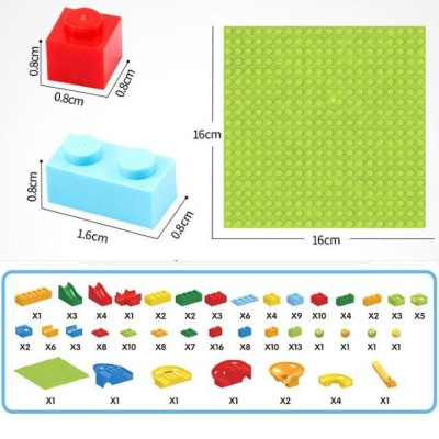 Đồ chơi Lê Gô xếp hình thả bi 168 chi tiết cho bé